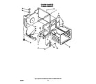 Whirlpool RF3600XXW2 oven diagram
