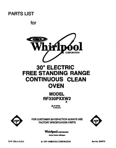 Front cover
