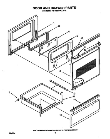 Door and drawer