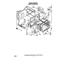 Whirlpool RF316PXXW2 oven diagram