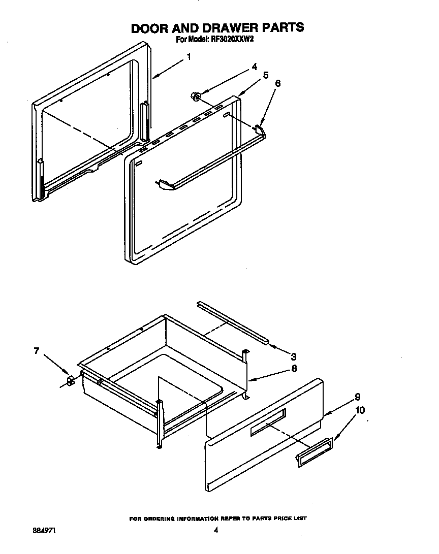 Door and drawer