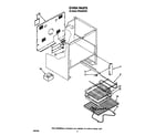 Whirlpool RF3305XXW1 oven diagram