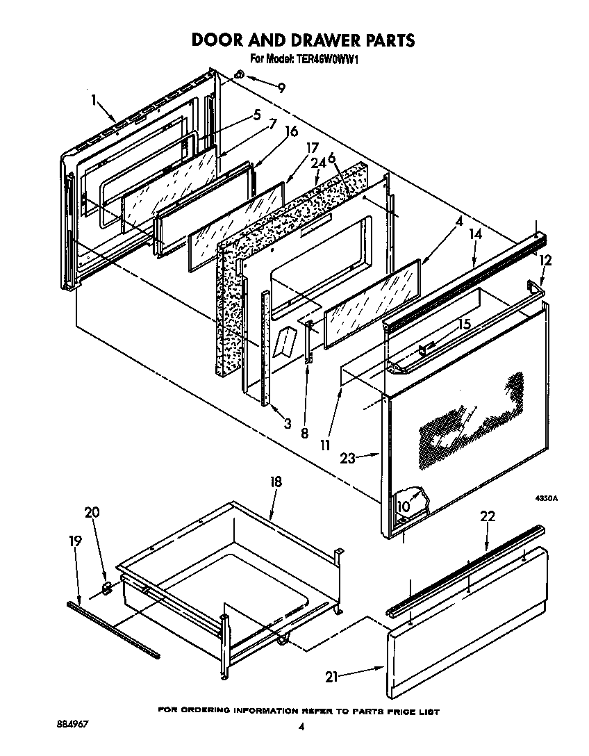 Door and drawer