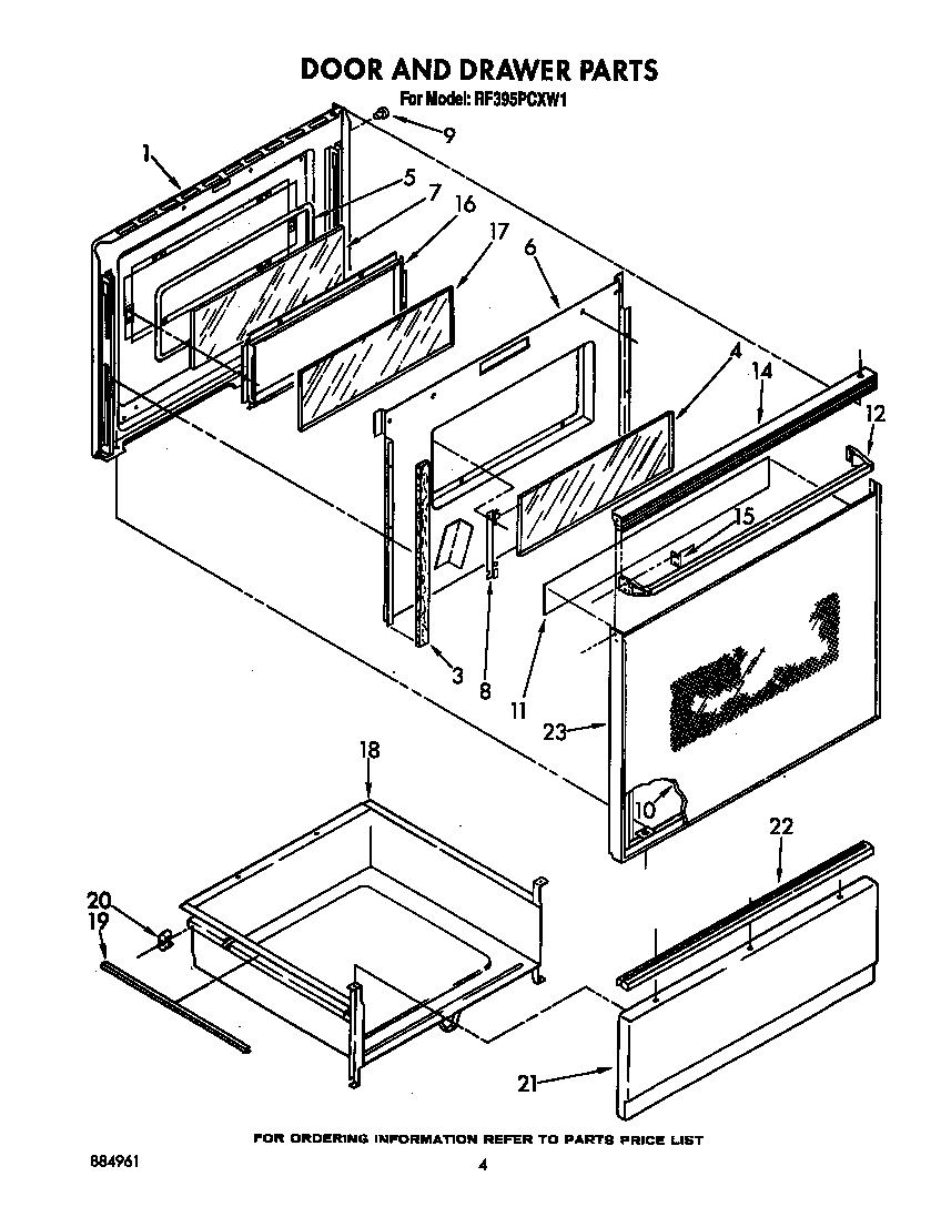 DOOR AND DRAWER