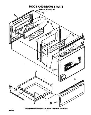 Door and drawer