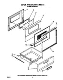 Door and drawer