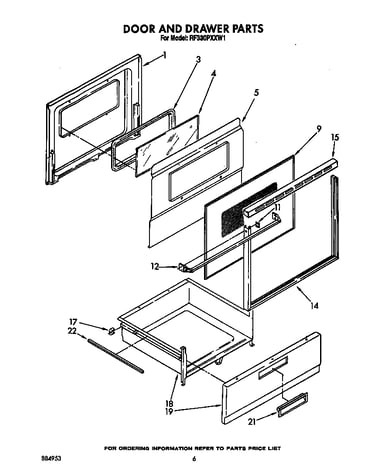 Door and drawer