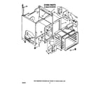 Whirlpool RF316PXXW1 oven diagram