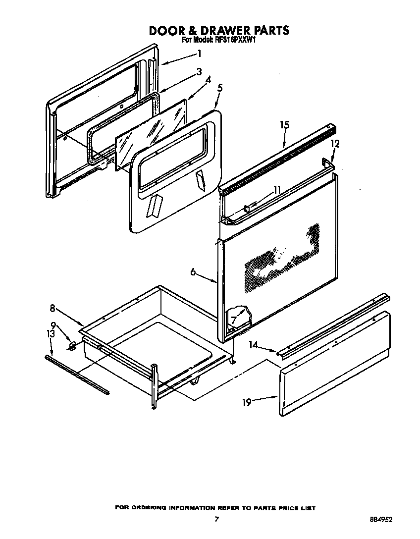 Door and drawer