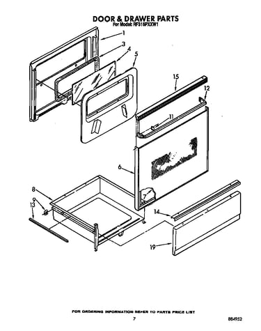 Door and drawer