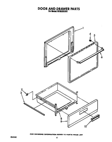 Door and drawer