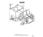 Whirlpool RF3020XXW1 oven diagram