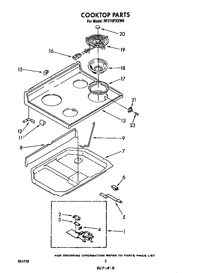 Cook top