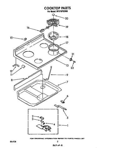 Cook top