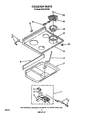Cook top