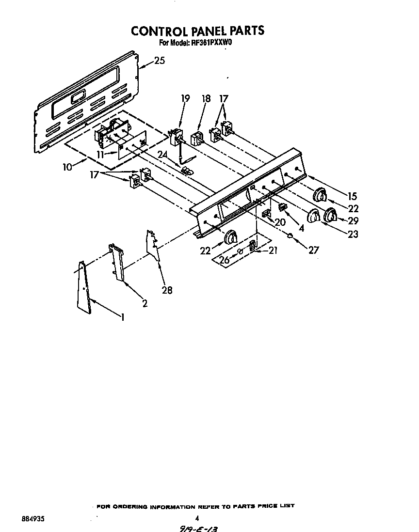 Control panel