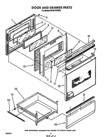 Door and drawer