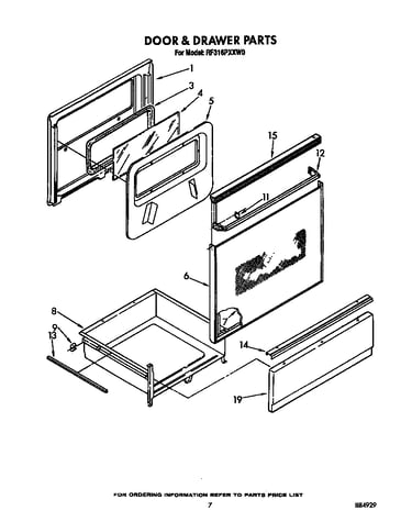 Door and drawer