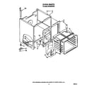 Whirlpool RF3020XXW0 oven diagram