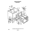 Whirlpool RE960PXVW4 lower oven diagram
