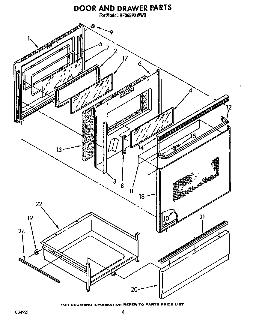 Door and drawer
