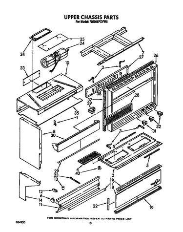 Upper chassis