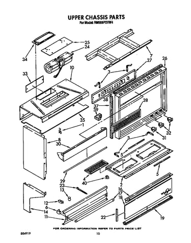 Upper chassis