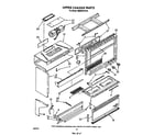 Whirlpool RM996PXVW3 upper chassis diagram