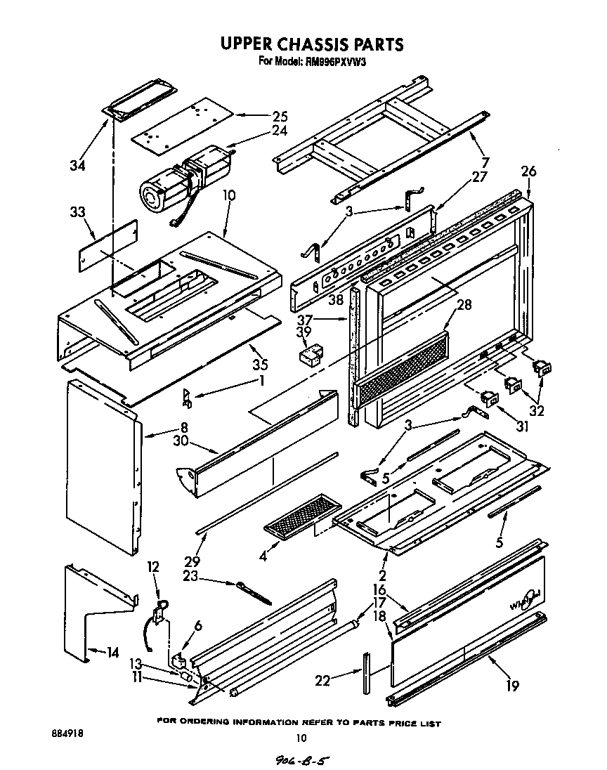 Upper chassis