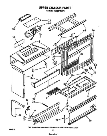 Upper chassis