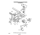 Whirlpool RM996PXVW3 magnetron and air flow diagram