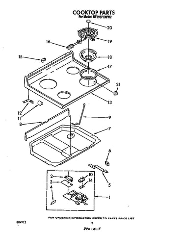 Cook top