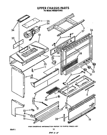 Upper chassis