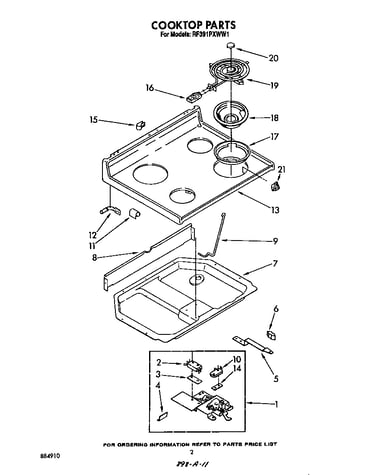 Cook top