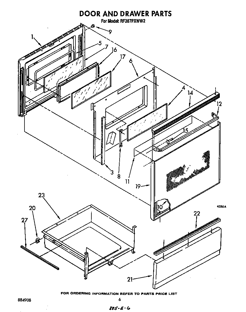 Door and drawer