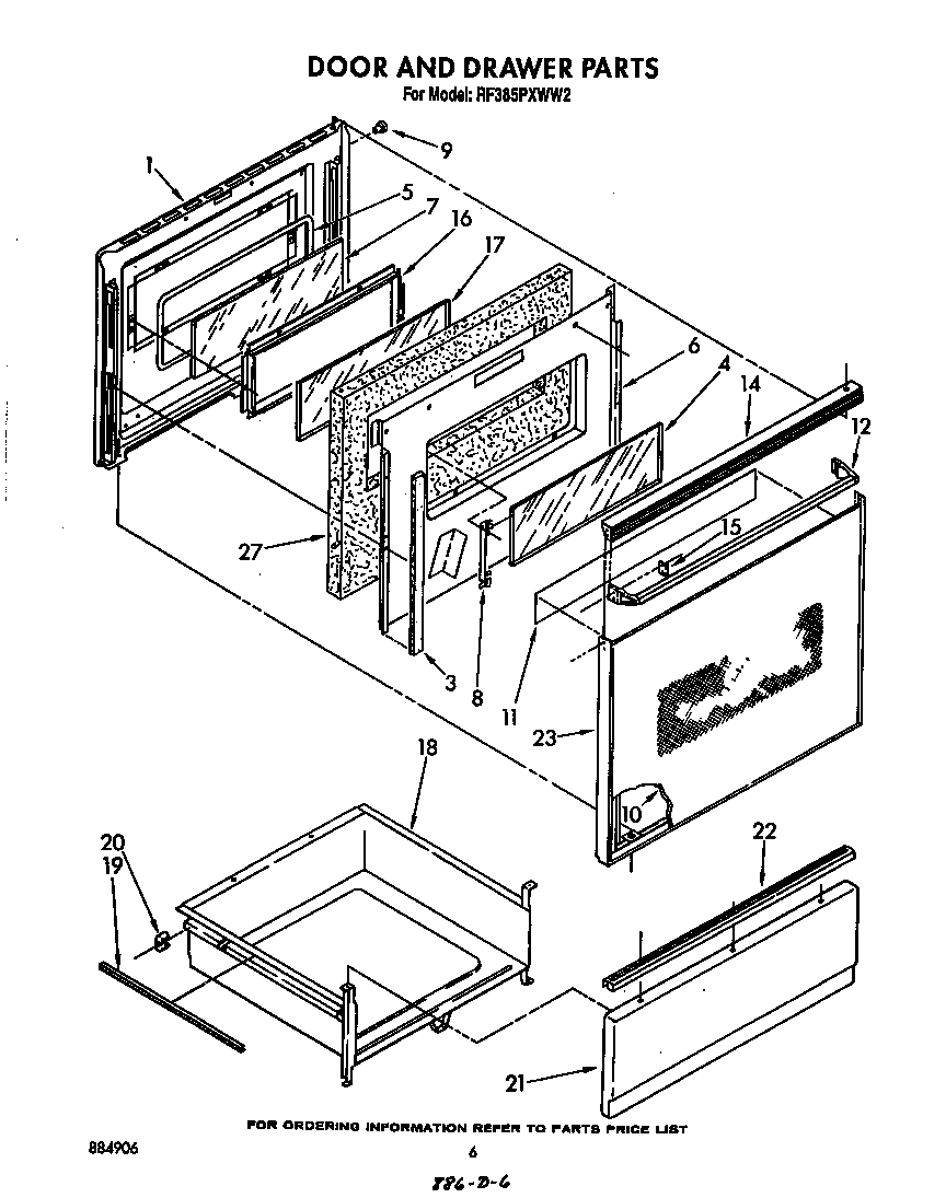 Door and drawer