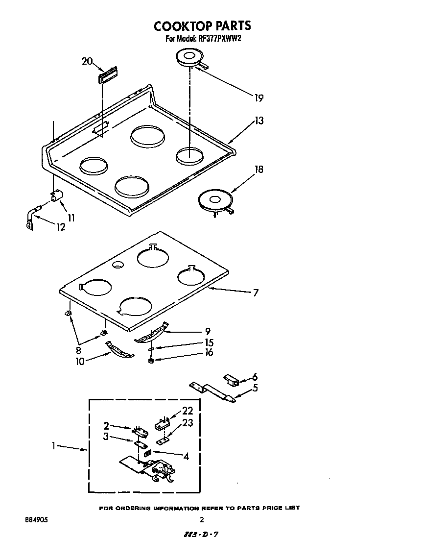 Cook top