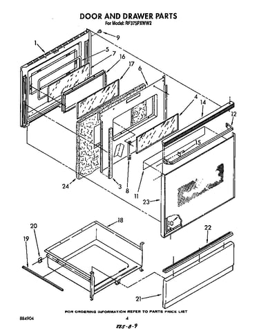 Door and drawer