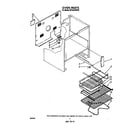 Whirlpool RF3365XWW2 oven diagram