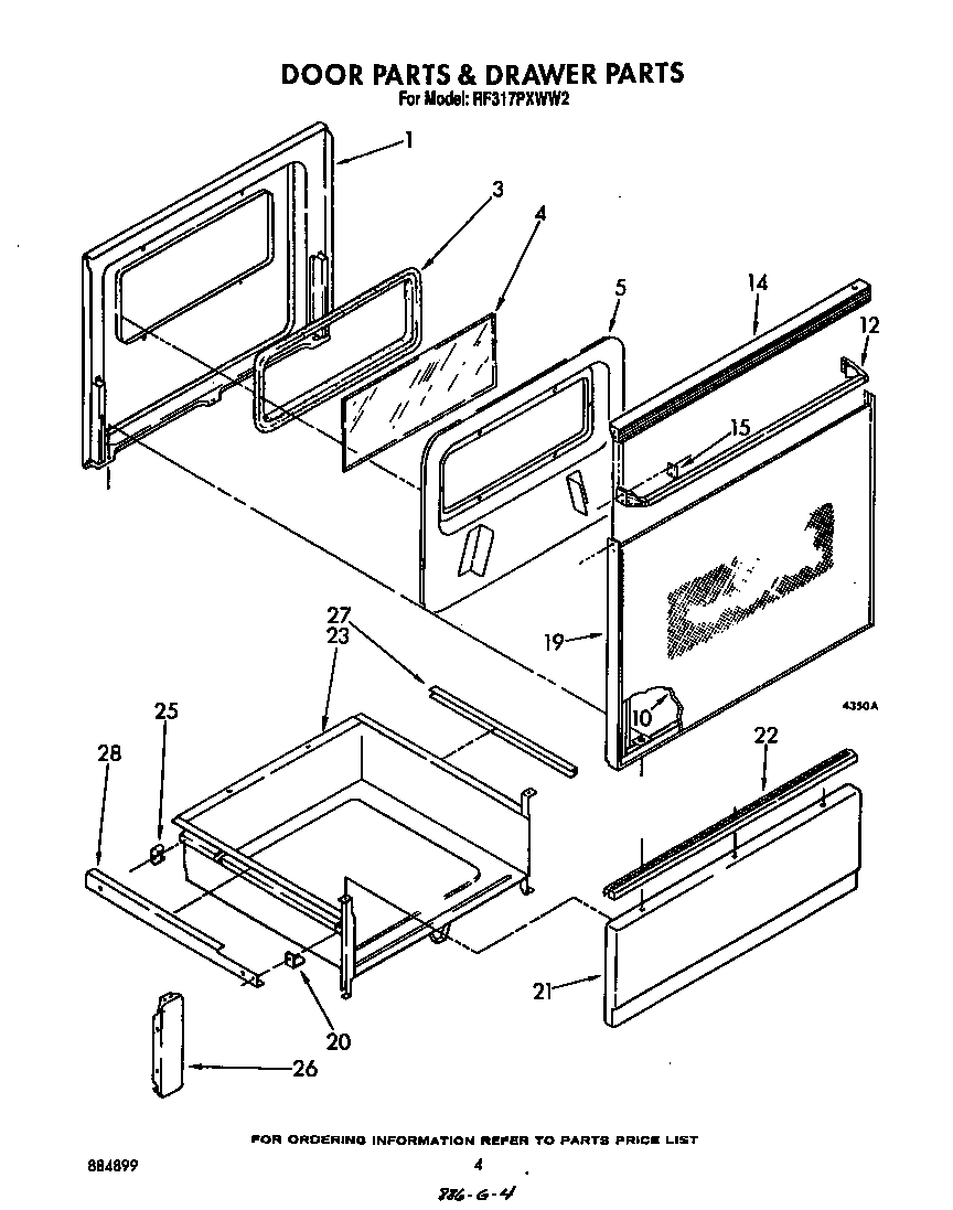 Door and drawer