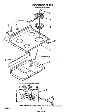 Cook top