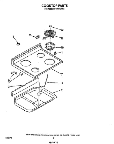 Cook top