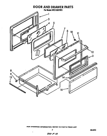 Door and drawer