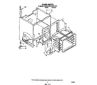Whirlpool RF3020XVW3 oven diagram