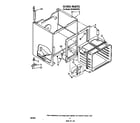 Whirlpool RF3000XVW3 oven diagram