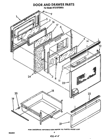 Door and drawer