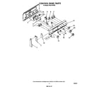 Whirlpool RF327PXVW2 control panel diagram