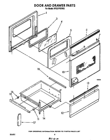 Door and drawer