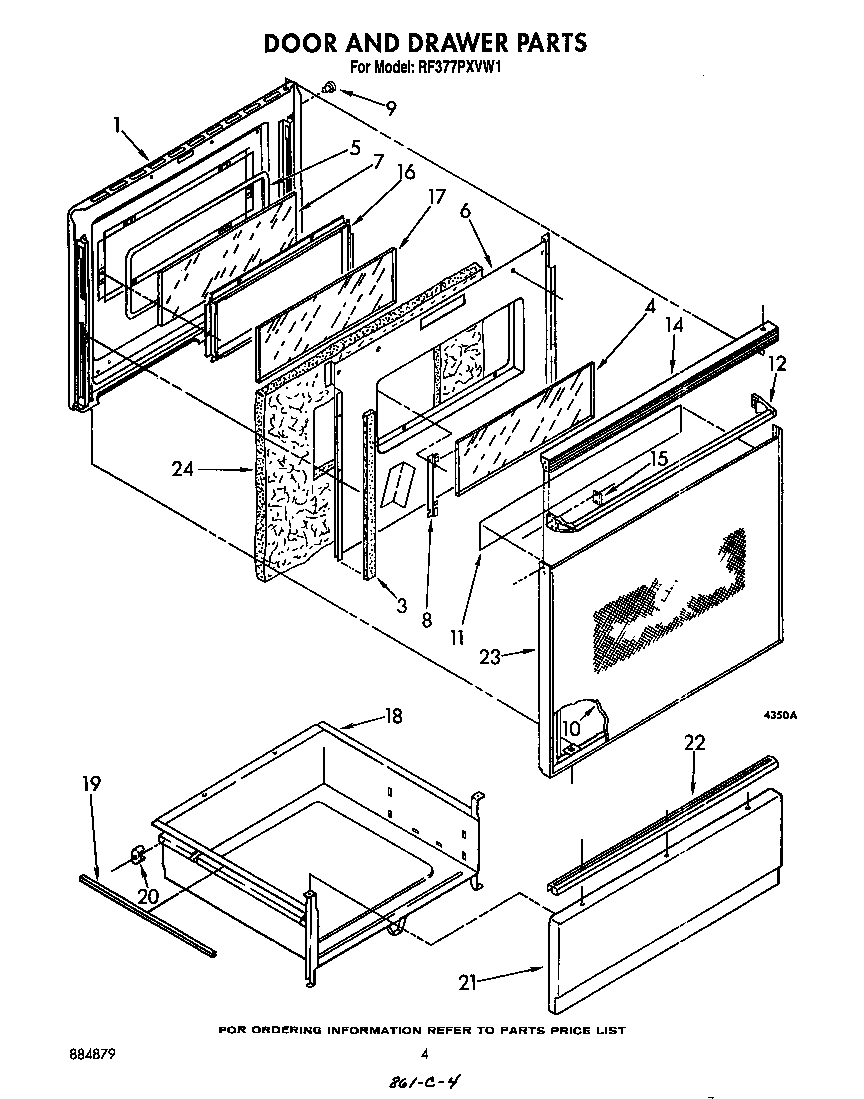 Door and drawer