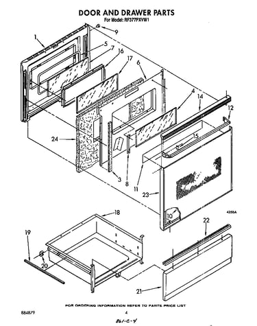 Door and drawer